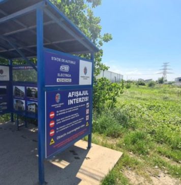 Ţeapa luată de un bucureştean care aştepta autobuzul în staţie, dar şoferul nu a oprit – FOTO