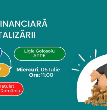 Universitatea Româno-Americană organizează o dezbatere cu tema ”EDUCAȚIA FINANCIARĂ ÎN ERA DIGITALIZĂRII”