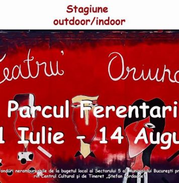 „Teatru Oriunde” prezintă spectacole pentru copii şi adulţi în weekenduri, în Parcul Sebastian şi Parcul Ferentari