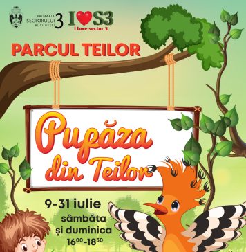 Ateliere pentru copii în Parcul Teilor din Sectorul 3