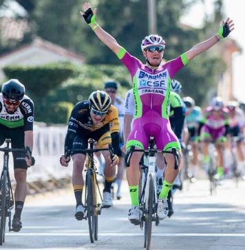 Filippo Fiorelli a câştigat prima etapă a Turului Sibiului şi e noul lider al cursei