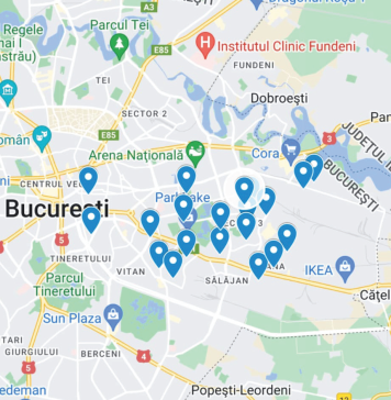 22 de centre pentru recenzare, deschise în Sectorul 3 – HARTĂ interactivă