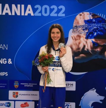Înot – CE 2022 de juniori: Bianca Costea a cucerit medalia de argint la 50 de metri liber