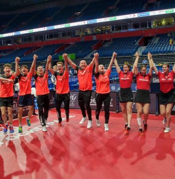 România a cucerit două medalii de aur şi una de argint pe echipe la Europenele de tenis de masă pentru cadeţi şi juniori