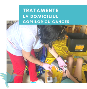 Copiii cu cancer din Bucuresti și alte șase județe din Muntenia pot beneficia de tratamente la domiciliu furnizate de un ONG