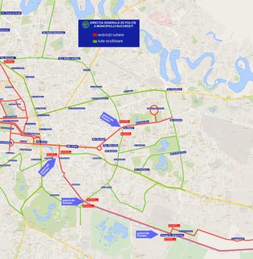 Restricții rutiere ca urmare a unui eveniment sportiv în cursul zilei de duminică