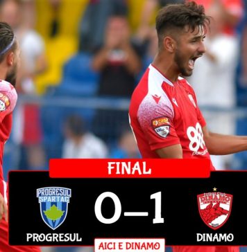 Dinamo Bucureşti a debutat cu victorie în Liga a 2-a