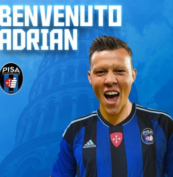 Pisa l-a transferat pe fundaşul român Adrian Rus de la Fehervar