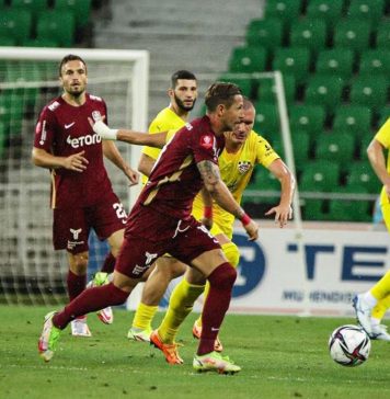 Şahtior Soligorsk – CFR Cluj 0-0, în preliminariile Conference League. Calificarea se joacă în Gruia