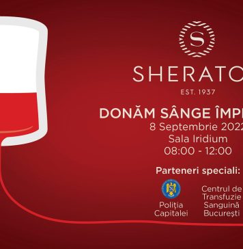 Polițiștii din București donează sânge la Sheraton, pe 8 septembrie – VIDEO