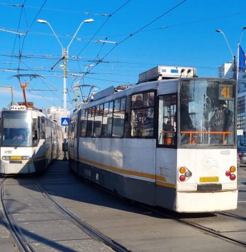 Staţia „Parcul Drumul Taberei” a liniei de tramvai 41, închisă temporar începând de astăzi