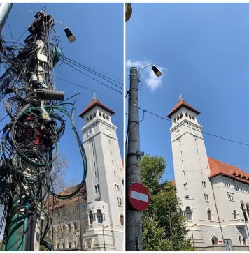 Clotilde Armand: Am promis că vom curăța stâlpii de cablurile operatorilor, misiune îndeplinită