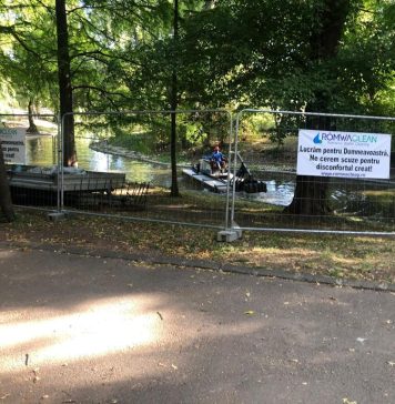 Viceprimarul Capitalei anunţă lucrări pentru decolmatarea lacului din Parcul Carol – FOTO