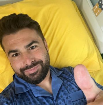 Prima fotografie cu Adrian Mutu, de pe patul de spital, după ce a fost operat de apendicită