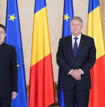 China are un nou ambasador la București; Președintele Iohannis l-a primit la Cotroceni, cu ocazia prezentării scrisorilor de acreditare