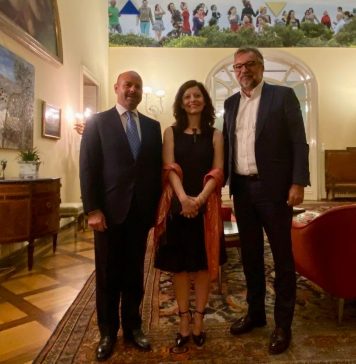 Recepţie de bun venit pentru noua directoare a Institutului Italian de Cultură, Laura Napolitano