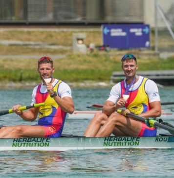 România a câştigat aurul în proba masculină de dublu rame la Mondialele de Canotaj