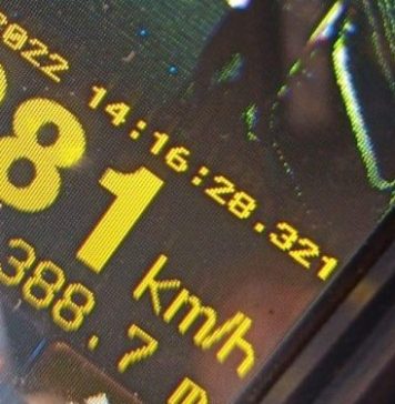 Un șofer a doborât anul acesta recordul de viteză în România, dar a fost „liniștit” de polițiști