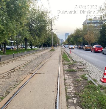 Acțiune de de eliberare a trotuarelor, șinei de tramvai și a spațiilor verzi de mașini în zona Pipera – Dimitrie Pompeiu.