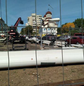 Nicuşor Dan: Se lucrează în ritm susţinut pentru asamblarea şi montarea tablierului de la Pasajul Doamna Ghica