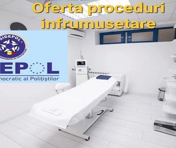 Reduceri la injecţii cu botox şi implant de păr pentru Poliţia Română