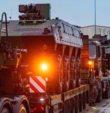 Two convoys with French defence equipment arrive in Romania