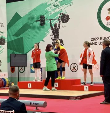 Românii au cucerit 16 medalii în prima zi a Europenelor de Haltere pentru juniori şi tineret