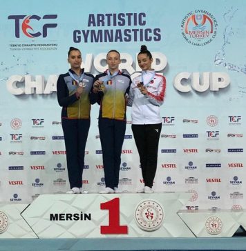 Şapte medalii pentru sportivii români, la Cupa Mondială de Gimnastică Artistică de la Mersin