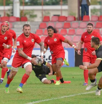 Selecţionata Lupii României, învinsă la Batumi, în Rugby Europe Super Cup