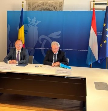 Consultări politice ale ministrul afacerilor externe Bogdan Aurescu cu omologul luxemburghez
