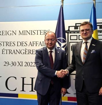 Ministrul Bogdan Aurescu, întrevedere cu omologul ucrainean Dmitro Kuleba