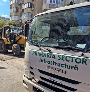 Echipele Infrastructură Sector 5 lucrează pe Strada Buzoieni – VIDEO