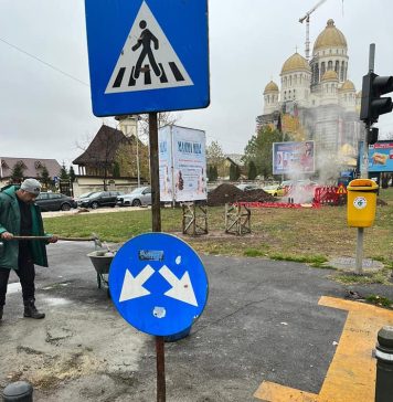 Primăria Sectorului 5 a remediat problemele semnalate pe Calea 13 Septembrie și a montat indicatoare și stâlpi – FOTO