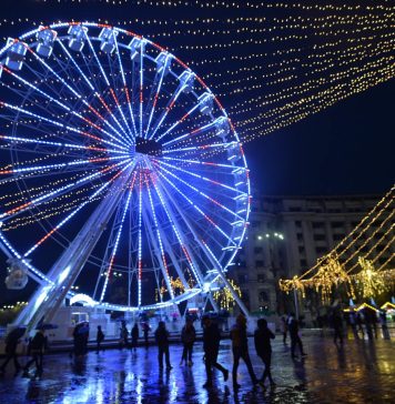 Două familii s-au luat la bătaie la Târgul de Crăciun din Capitală