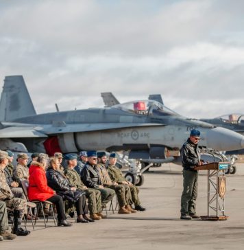 Aeronave Eurofighter Typhoon şi CF-18 Hornet au la baza Mihail Kogălniceanu