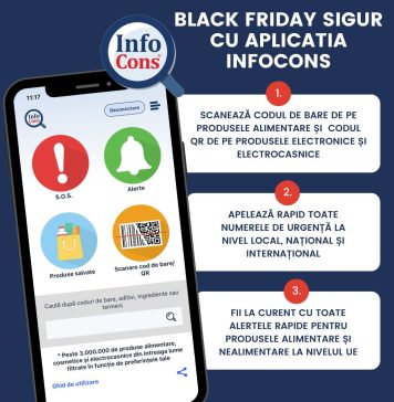 InfoCons transmite alerte rapide pentru produsele nelimentare la nivelul UE