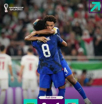 Calificare dramatică pentru SUA în optimile Cupei Mondiale, după 1-0 cu Iran