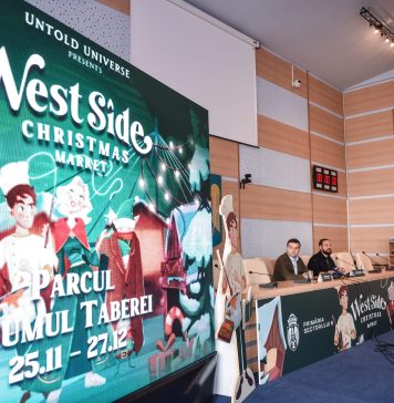 Cea mai mare perdea de lumini din țară, la Târgul de Crăciun din Sectorul 6. ”West Side Christmas Market” se deschide pe 25 noiembrie
