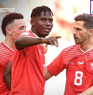 Elveţia – Camerun 1-0, la Cupa Mondială