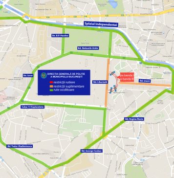 Trafic restricţionat în Bucureşti din cauza Târgului de Crăciun