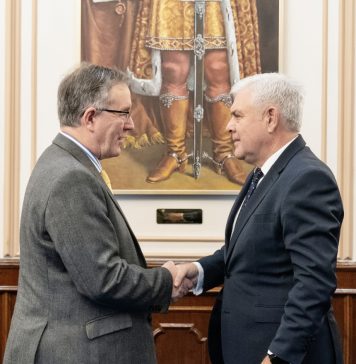 Ministrul Apărării, întâlnire cu ambasadorul Marii Britanii la Bucureşti