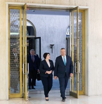 Premierul Republicii Moldova, vizită la Guvern unde s-a întâlnit cu Nicolae Ciucă