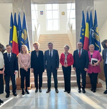 Discussions about anti-corruption fight between DNA’s Crin Bologa, ambassadors from northern European states