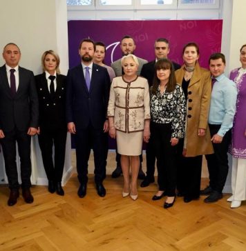 The NOI party, led by former Prime-Minister of Romania, Viorica Dăncilă, inaugurated a new headquarters, in Bucharest
