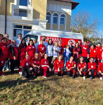 Vrancea Red Cross, role model for humanitarian intervention regarding Ukrainian refugees