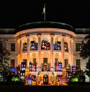 Joe and Jill Biden celebrated their first Halloween at the White House