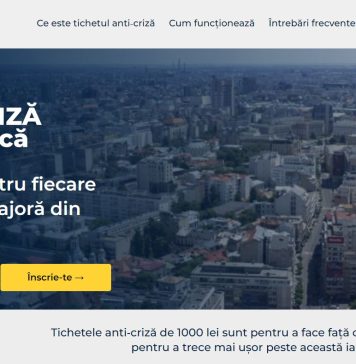 Cetăţenii Sectorului 1 se pot înscrie începând de astăzi pentru a beneficia de un tichet anticriză de 1.000 de lei
