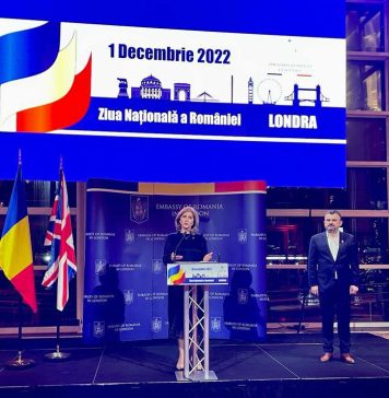 Ambasada României în Regatul Unit al Marii Britanii și Irlandei de Nord a organizat o sărbătoare românească de Ziua Națională a României