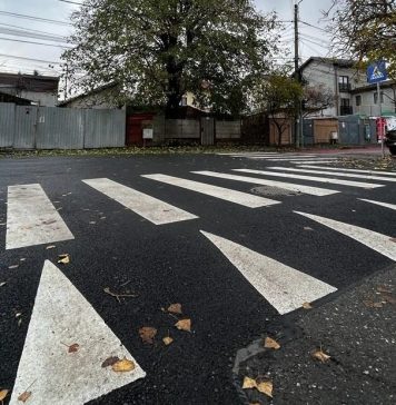 În Sectorul 1 se continuă lucrările de supraînălţare a trecerilor de pietoni
