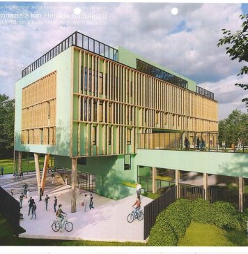 Clotilde Armand anunţă că a semnat contractul pentru construirea unui corp nou corp de clădire pentru elevii de la Şcoala Gimnazială „Ion Heliade Rădulescu”